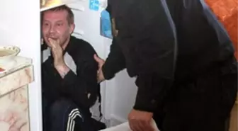 Polis'ten Kaçan Hırsız Evinin Buzdolabında Yakalandı