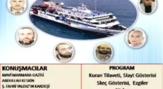 Kahta'da Mavi Marmara Şehitlerini Anlama Programı Düzenleniyor