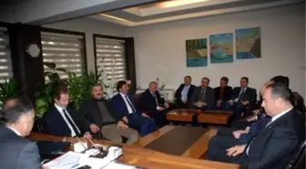 Müsiad Yeni Yönetiminden Kaymakam Dursun'a Ziyaret