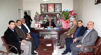 Atso'dan CHP İl Başkanı Tanrıverdi'ye 'Hayırlı Olsun' Ziyareti