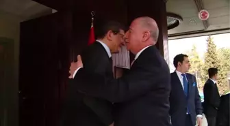 Davutoğlu, Irak Cumhurbaşkanı Yardımcısı Nuceyfi ile Bir Araya Geldi