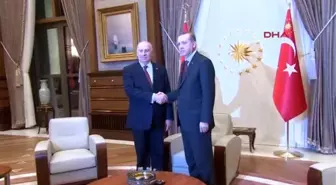 Erdoğan, Irak Cumhurbaşkanı Yardımcısı Nuceyfi'yi Kabul Etti