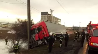 Kütahya'da Trafik Kazası: 1 Yaralı