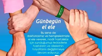 Nadir Hastalıklar Günü için 'Günbegün, El Ele'