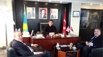 Türkistanlılar Derneği'nden Tarkan Kulak'a Ziyaret