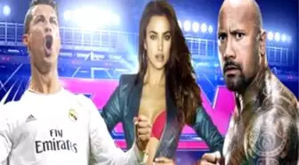 Dwayne Johnson ve Ronaldo Karşı Karşıya