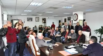 İzmir Eğit-der ve Add'den Başkan Saka'ya Ziyaret