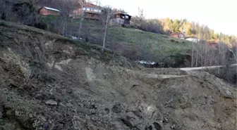 Kastamonu'da Heyelan Nedeniyle 5 Ev Boşaltıldı