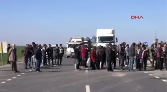 Nusaybin - Elektrik Kesintilerini Protesto Etmek İçin İpek Yolu'nu Trafiğe Kapattılar