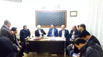 AK Parti Milletvekili Aday Adayı Suat Özsoy Temayül Öncesinde İlçe Teşkilatlarını Ziyaret Etti