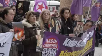 Eskişehir'de Kadın Cinayetlerine Tepki Eylemi