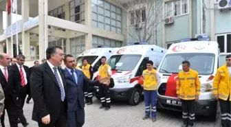 Osmaniye'de 7 Acil Yardım Ambulansı Hizmete Girdi