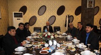 Polat, Basın Mensuplarıyla Bir Araya Geldi