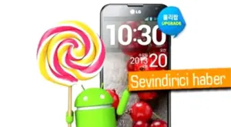 Lg Optimus G Pro'ya Android Lollipop Geliyor