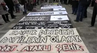 Pendik'te Yapılacak Hayvan Barınağına Karşı Çıkan Hayvanseverler İbb'ye Yürüdü