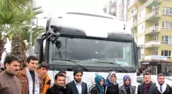 Aydın'dan Suriyeli Savaş Mağdurlarına Bir Tır Yardım Malzemesi Gönderildi