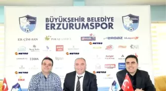 Metro Turizm B. B. Erzurumspor'a Sponsor Oldu