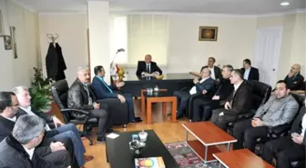 Başkan Aksoy'a 'Hayırlı Olsun' Ziyaretleri Hız Kesmiyor
