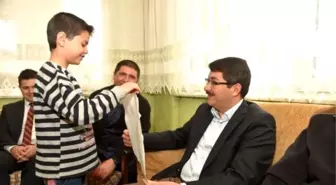 Başkan Çelik'ten Ev Ziyareti