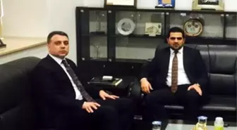 Cengiz'den DTSO Başkanı Sayar'a Ziyaret