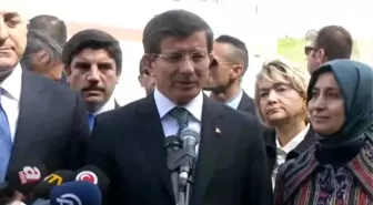 Davutoğlu: 'Ümit Ederiz, Bu Acılardan Yeni Bir Barış Dünyası Kurarız'