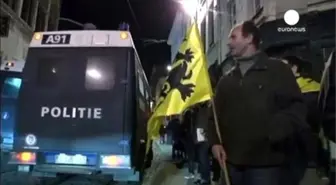 Pegida Hareketi Belçika'da İzinsiz Gösteri Düzenledi