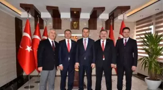 Tp Heyetinden Valiye Ziyaret