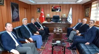 Tpao Genel Müdürü Şişman, Başkan Kutlu'yu Ziyaret Etti
