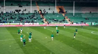 Bursaspor-Gençlerbirliği Maçının 11'leri Belli Oldu