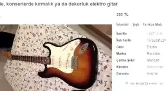 Sahibinden Kırmalık Gitar, Sahibi Öyle Diyor !