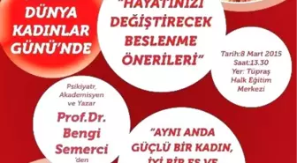 Aliağa Belediyesi'nde Kadınlar Gününe Özel Seminer