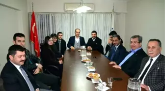 Aydın Tümsiad, Sadık Atay ve Niyazi Aykut'u Ağırladı