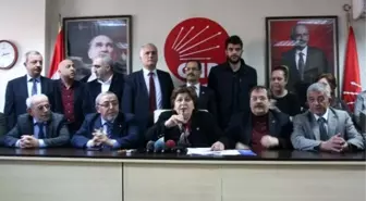 CHP Trabzon İl Başkanı Güzide Uzun Yeni İl Yönetimi ile Basının Karşısına Geçti