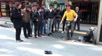 Samsun Rusya'dan Yola Çıkan Genç, Dansıyla Beğeni Topluyor