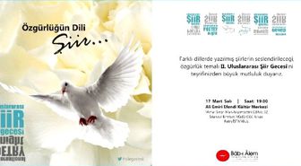 Dünyanın Şiirleri' İstanbul'da Okunacak