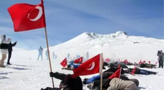 Erciyes'te '120' Filmi Canlandırıldı