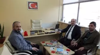 Aday Adayı Cihan Saraç İhh Ziyaret Etti