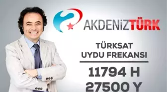 Akdeniztürk Televizyonu Uyduda