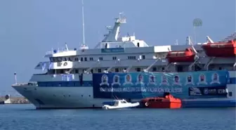 Mavi Marmara'ya 'Kurtuluş Şehri'Nde Yoğun İlgi