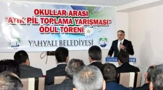 Yahyalı'da Atık Piller Toplandı