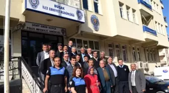 Polis Muhtarlarla Huzur Toplantısı Yaptı