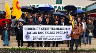 Üniversitede 'Hedef Gösterilme' Eylemi