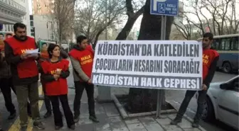 Adalet Bakanlığı Önünde 'Berkin Elvan' Eylemi