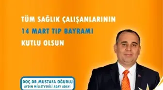 Doç. Dr. Oğurlu Meslektaşlarının Tıp Bayramını Kutladı