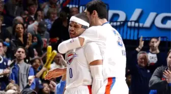 Thunder, Kanter ve Westbrook'la Kazandı