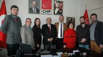 CHP Eskişehir Milletvekili Aday Adayı Prof. Dr. Aras CHP Tepebaşı İlçe Başkanlığını Ziyaret Etti