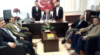 Denizli Bbsk'dan Kaymakam Görücü'ye Ziyaret