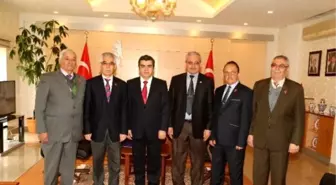 Muharip Gaziler Derneği'nden Vali Düzgün'e Ziyaret