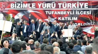 Tufanbeyli'de MHP'ye Katılım