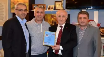 Bayburt Valisi Odabaşı, Almanya'da Güneşara Derneğini Ziyaret Etti